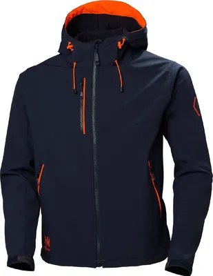 Image de Helly Hansen Jacke 74140 Chelsea Evo Hooded Softshell Jacket 590 Navy-XL