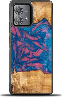 Produktbild von Bewood Einzigartige Hülle für Motorola Edge 40 Neo - Neons - Vegas