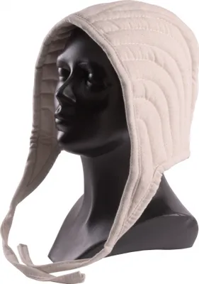 Produktbild von Gepolsterte Bundhaube, natur