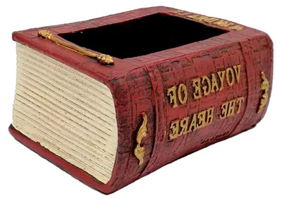 Produktbild von Sukkulenten-Übertopf, kreativer Buchform, Blumentopf, Sukkulentententopf, Kunstharz, Pflanzgefäß für Zuhause, Schreibtischdekoration
