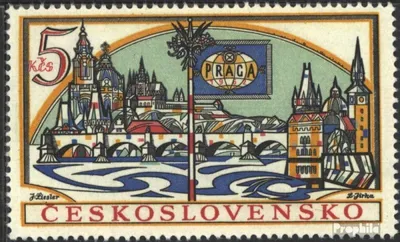 Produktbild von Briefmarken Tschechoslowakei 1962 Mi 1360A (kompl.Ausg.) postfrisch Briefmarkenausstellung