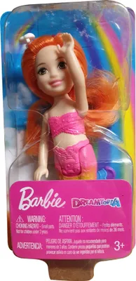 Image de Barbie FKN05 Dreamtopia Mini sirène : Chelsea arc-en-ciel
