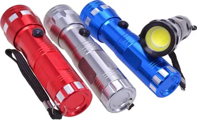 Produktbild von LED COB Taschenlampe Aluminium farbig Haushalt Freizeit Autozubehör Lampen Filmer 36133