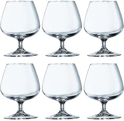 Zdjęcie produktu dla DP094 Brandy Cognac Glasses, 250 ml (pakiet po 6)