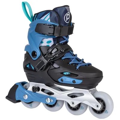 Obrázok produktu pre POWERSLIDE Playlife, detské korčule, modrá farba, nastaviteľné, veľkosť: 26–29