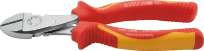 Produktbild von Elora VDE-Kraft-Seitenschneider mit isolierten Griffschutzhüllen, ELORA-955-200