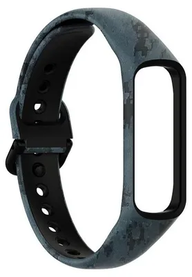 Produktbild von By Qubix Silikonarmband mit Print - Mosaic - passend für Samsung Galaxy Fit 2