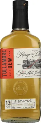 Image de Tullamore D.E.W. ROUGE 13 Years Old Single Malt Irish Whiskey 40% Vol. 0,7l