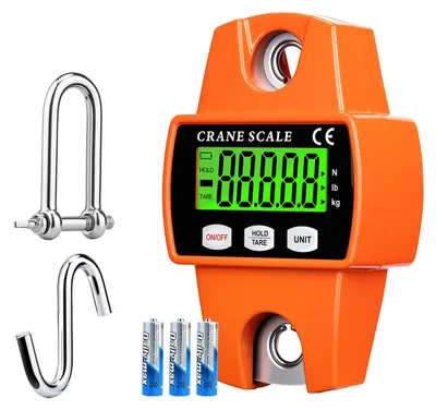 Imagen del producto de Báscula de equipaje - Con gancho - Digital - 300 kg - Pantalla LCD