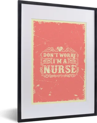 Produktbild von MuchoWow® MuchoWow® Gerahmtes Poster Jahrgang - Gestaltung - Text 30x40 cm - Poster mit zchwarzem Bilderrahmen - Wandposter Schlafzimmer