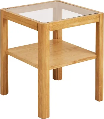 Produktbild von Eckbord Greta aus Eiche 40x40x45 cm