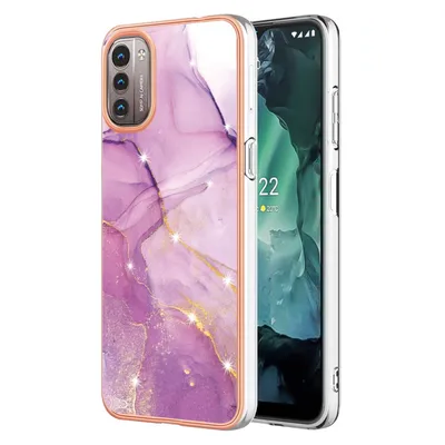 Immagine prodotto di Custodia protettiva per Nokia G11 / G21, cover, bumper, etui, custodia, colore: viola, modello 1