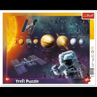 Zdjęcie produktu dla Puzzle Ramkowe 25 Układ Słoneczny Trefl