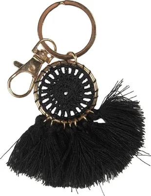 Image de Porte-clés Juleeze JZKC0214Z Noir 4x1x7 cm