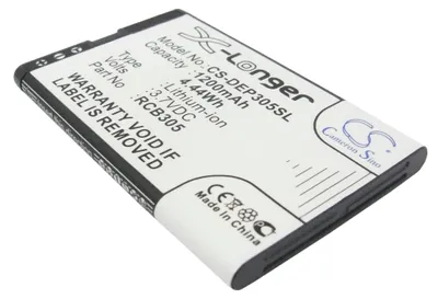 Produktbild von TECHTEK Akku Kompatibel mit [MyPhone] 3200, 3200i, 3200i DualSim, für [Avus] AB07, für [Doro] Primo 305, für [Bea-fon] S35i, S40, SL200, SL200_EU0