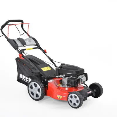 Produktbild von HECHT 543 SX Rasenmäher Benzin mit Antrieb | 42 cm Schnittbreite | 45 L Fangkorb| 3,2 PS