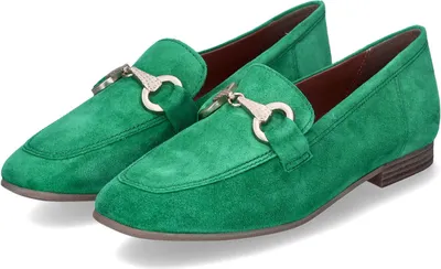 Produktbild von Tamaris Damen Slipper/ Loafers Grün RaulederGröße:38