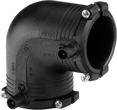 Productafbeelding van Georg Fischer GF ELGEF bocht, 90°, PE100, SDR11, diameter 40, 1 stuk.