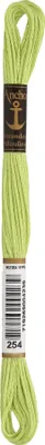 Produktbild von Anchor Sticktwist 4635000-00254 apfelgrün Stickgarn, 100 % Baumwolle