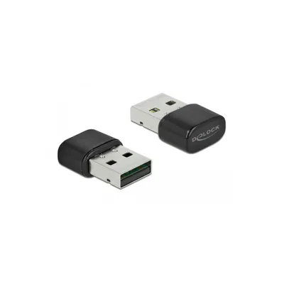 Obrázok produktu pre Delock Bluetooth 4.2 a dvojpásmový WLAN ac/a/b/g/n 433 Mbps USB adaptér
