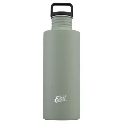 Produktbild von ESBIT SCULPTOR Edelstahl Trinkflasche, 1L, Stone Grey