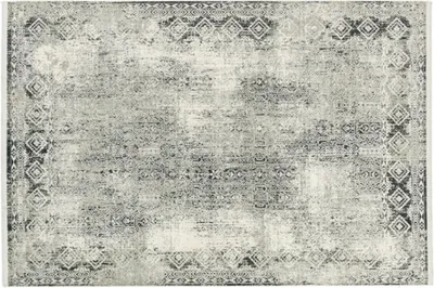 Produktbild von Teppich Positano grau Bordüre 200x290 cm