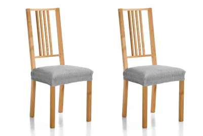 Productafbeelding van Martina bekleding voor stoel, in de kleur "Seelengrau" (geestgrijs), voor de zitplaats
