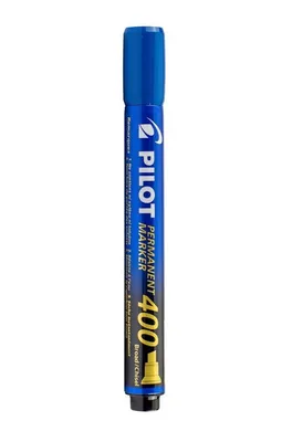 Zdjęcie produktu dla Pilot Permanent Marker 400, Niebieski, Niebieski, 4 mm, 4,5 mm, 1 szt.