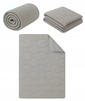 Produktbild von Bettdecke - Ganzjährig - 160x200 cm - Medium - Grau - aus Mikrofaster und SILIKON
