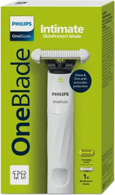 Zdjęcie produktu dla Philips Norelco OneBlade QP1924/20, Wbudowana bateria, Mokry & Suchy, Biały