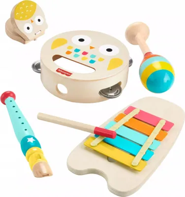 Image de Instruments en bois Fisher Price 6el