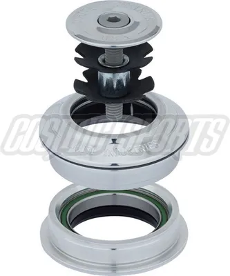 Image de White Industries Steuersatz, 1 1/8", ZS44/28.6 | ZS44/30, argent poli