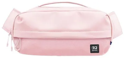 Immagine prodotto di Borsa Adventure - Nintendo Switch 2 - Hori - Custodia per console e accessori - Rosa Cozy Pink