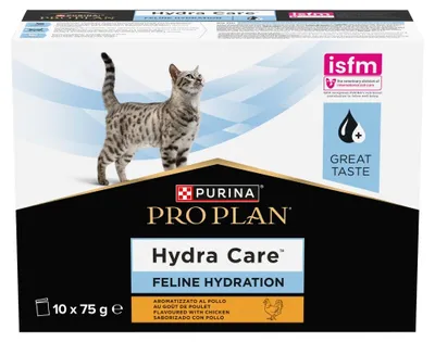 Zdjęcie produktu dla Purina Pro Plan Hydra Care Suplement Nawadniający Dla Kota 10x75g Mokra Karma Uzupełniająca