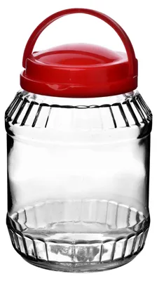 Image de Mondex | Bocal de conservation - Basic - 2L - Transparent - Verre de haute qualité - idéal pour les besoins de la cuisine