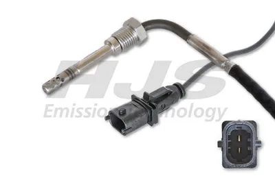 Produktbild von HJS 92 09 4064 Abgastemperatursensor für OPEL Meriva B (S10) M14x1.5 1150mm