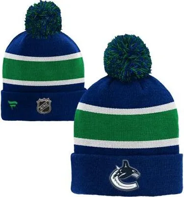Produktbild von Vancouver Canucks NHL Mütze mit Bommel für Kinder, Wintermütze