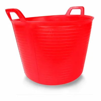 Image de Auge en plastique rouge n°3 (40 l.) - RUBI - 88726