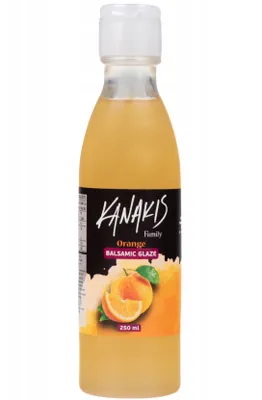 Zdjęcie produktu dla Kanakis | Krem balsamiczny - z pomarańczą - 250 ml - Bezglutenowy - Bez cukru - Kremowa konsystencja