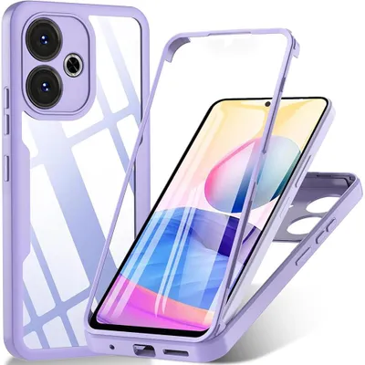 Obrázek produktu pro Techsuit ColorVerse 360 pouzdro s ochrannou fólií pro Xiaomi Redmi 13 / Xiaomi Poco M6 4G - Fialové