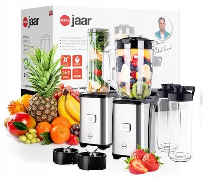 Produktbild von Eldom Bk5s 3-In-1-standmixer Mit 700 W, Mit Bpa-freien Trinkflaschen
