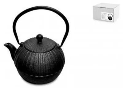 Immagine prodotto di H&H Teiera In Ghisa Smaltata Lt 0,80 Nero