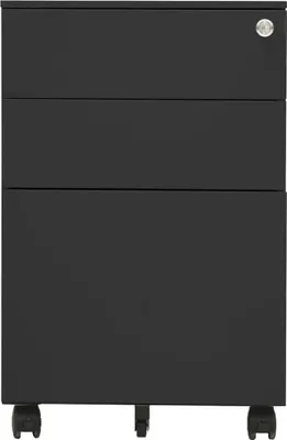 Produktbild von vidaXL Aktenschrank mit Rollen Anthrazit 39x45x60 cm Stahl
