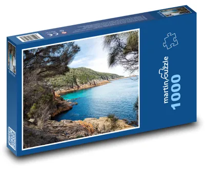 Zdjęcie produktu dla Puzzle 1000 Zatoka - wybrzeże ocean - martinpuzzle