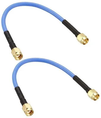 Obrázek produktu pro Sada koaxiálních kabelů 2x RG402, délka 0,5 stopy, konektory SMA-RP-SMA