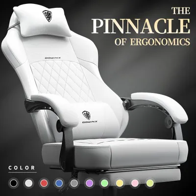 Obrázek produktu pro Kancelářská židle - Ergonomická židle - Židle pro počítače - Herní židle - Židle s pružinovou výplní sedáku