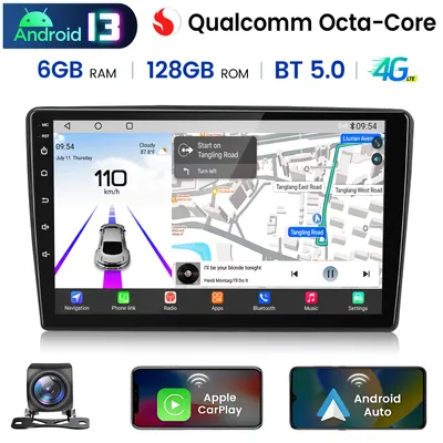 Zdjęcie produktu dla Radio samochodowe CarPlay Android Auto dla Citroen C5 (2008-2017) - wydajny ośmiordzeniowy procesor, 6+128GB, GPS, Bluetooth, ekran dotykowy