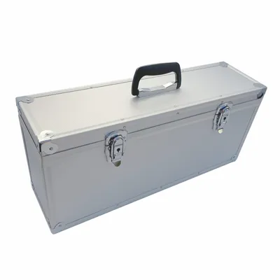 Produktbild von Aluminium Koffer Silber Entnehmbarer Deckel (LxBxH) 550 x155 x 240 mm