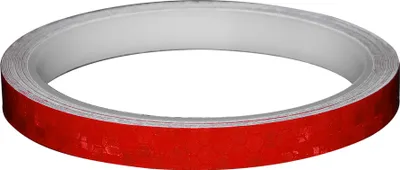 Produktbild von Fahrrad Reflektierband Hochsichtbares Sicherheitsband Reflektorband Für Fahrzeuge Starke Haftung  Helle Reflexion Rot 1 Stück