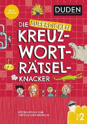 Produktbild von Die superdicken Kreuzworträtselknacker ab 8 Jahren (Band 2)